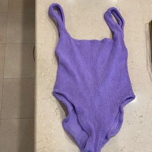 Hunza g purple one piece